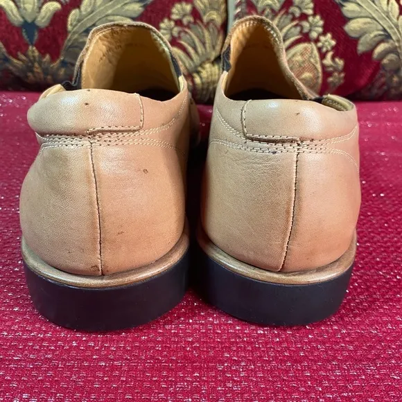BOSTONIAN soft leather slip on loafers shoes made in Brazil 10