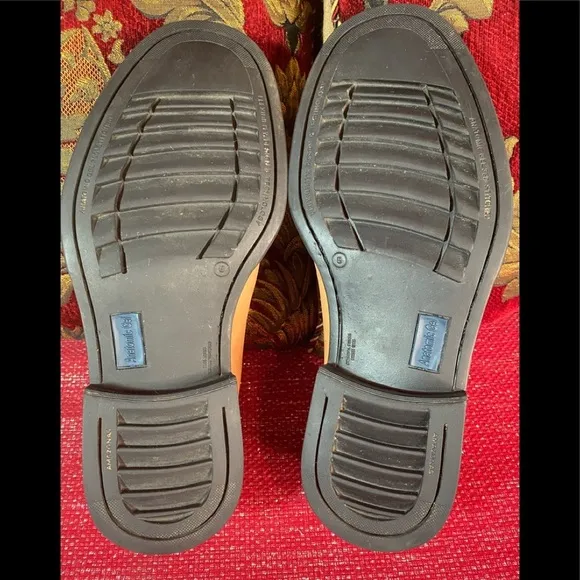 BOSTONIAN soft leather slip on loafers shoes made in Brazil 10