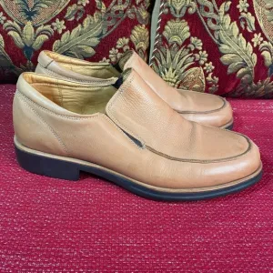 BOSTONIAN soft leather slip on loafers shoes made in Brazil 10