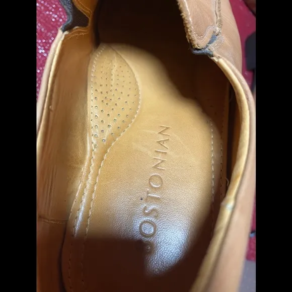 BOSTONIAN soft leather slip on loafers shoes made in Brazil 10