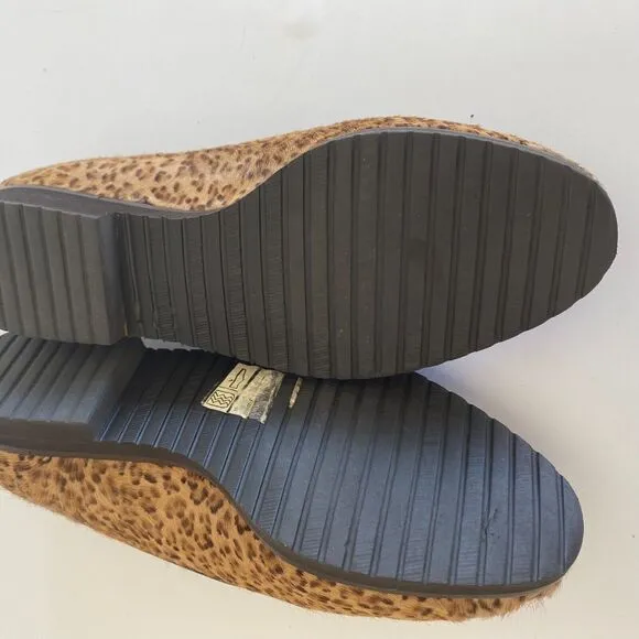 Bottega Venetta Leopard Cheetah Print  Loafers Shoes Pony hair 35 EU - 5.5 US