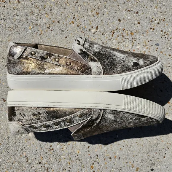 Boutique By Corkys PINE TOP Genuine Leather Upper Slip On Shoe Sz 9
