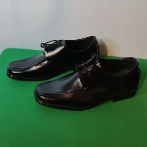 Boys Black Dress Shoes