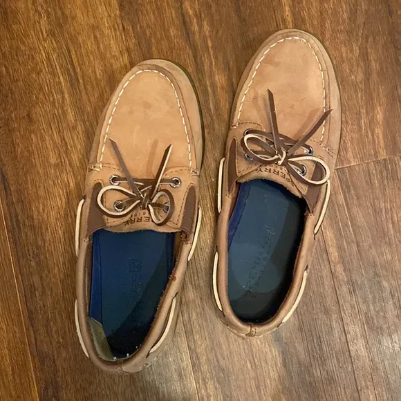 Boys Sperry slip on shoes