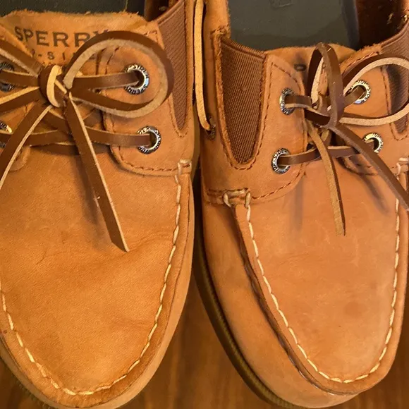 Boys Sperry slip on shoes