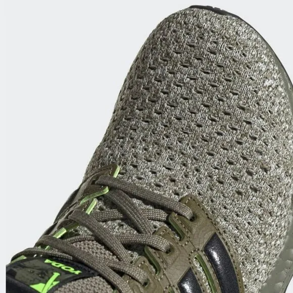 Brand new Adidas Unisex 8 DNA X Star Wars Yoda Shoes Cargo/Black/Khaki fy3496