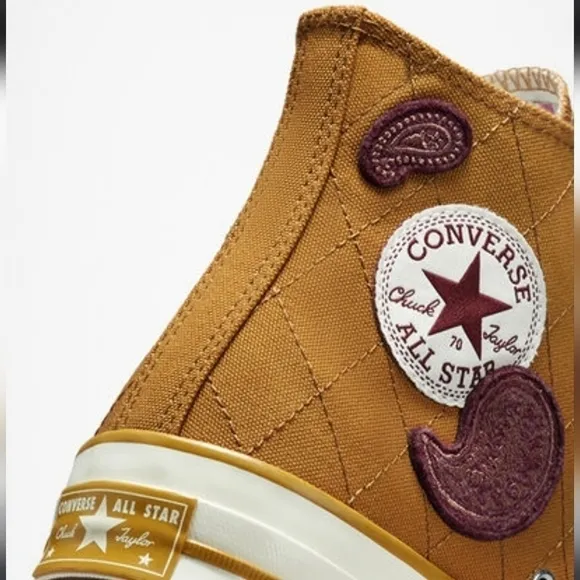 Brand New Converse Chuck 70 Crafted Patches