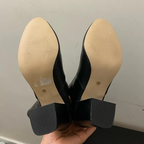 BRAND NEW - leather high boots
