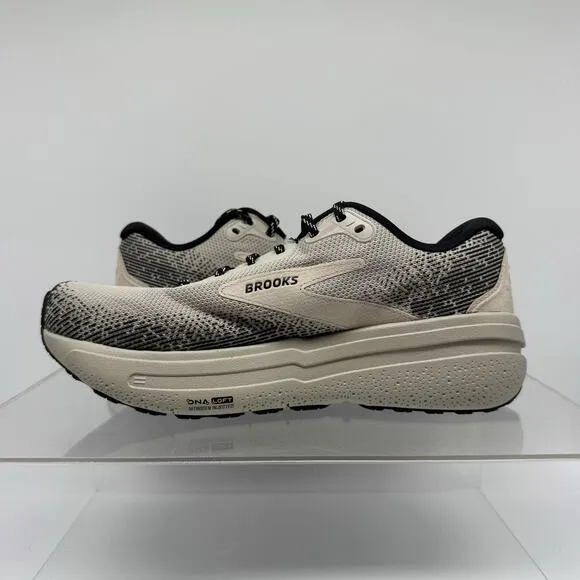 Brand New Men Brooks Ghost Max 2 Pelican Tan Beige Running 1104311D092 Size 11.5
