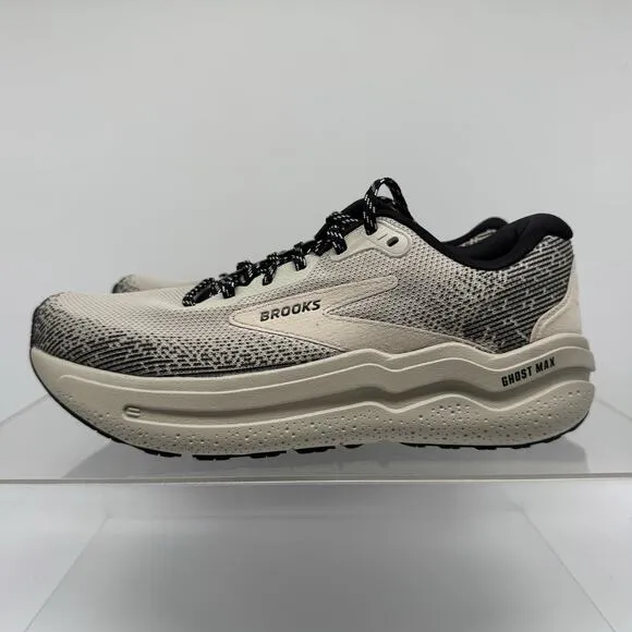 Brand New Men Brooks Ghost Max 2 Pelican Tan Beige Running 1104311D092 Size 11.5