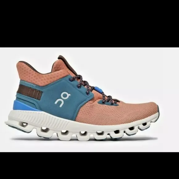 Brand New On Running Cloud Women's Hi Edge Running Shoes -US 5.5- Blush/Storm