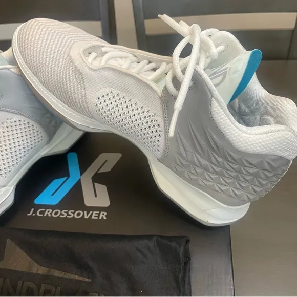 BrandBlack J Crossover 2.5 Men's White Basketball Shoe Size 11.5