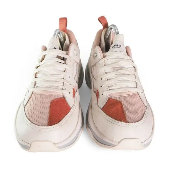Brandblack Los Angeles Saga 130 Casual Sneakers 'White Blue Pink&quot; Women's 10