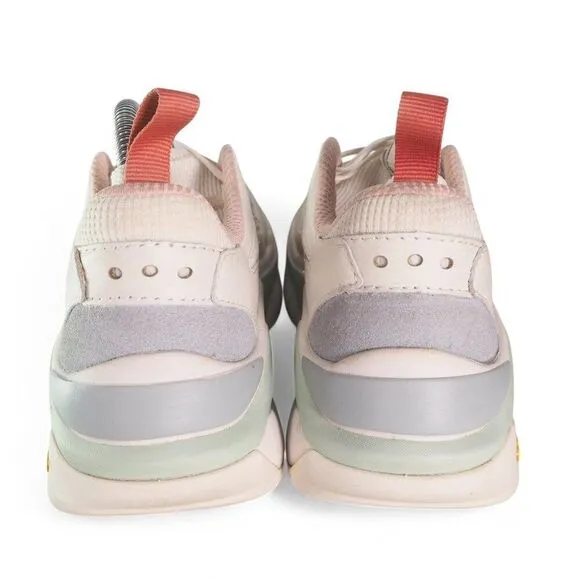 Brandblack Los Angeles Saga 130 Casual Sneakers 'White Blue Pink&quot; Women's 10