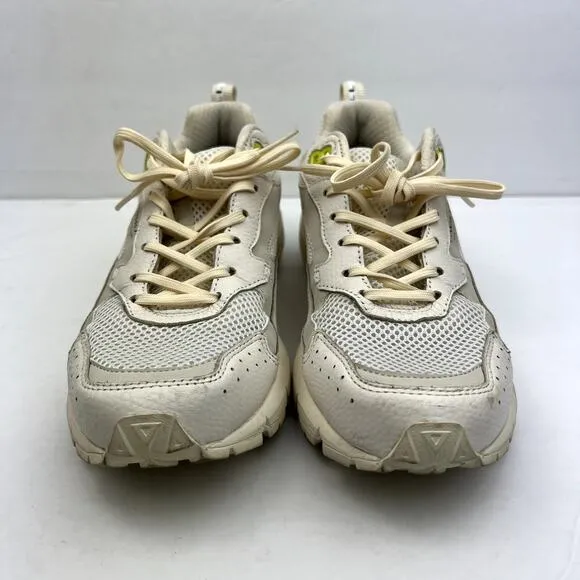 Brandblack Unisex Nomo Hkan Lace Up Sneakers White