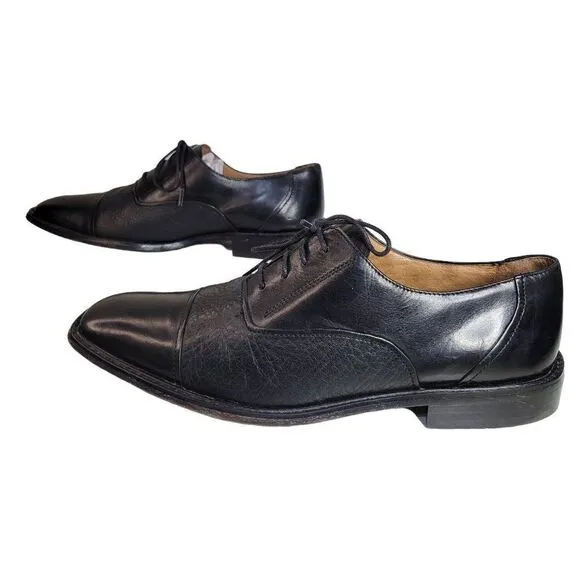 Brass Boot Men's Leather Dress Shoes ( Size 9.5M)