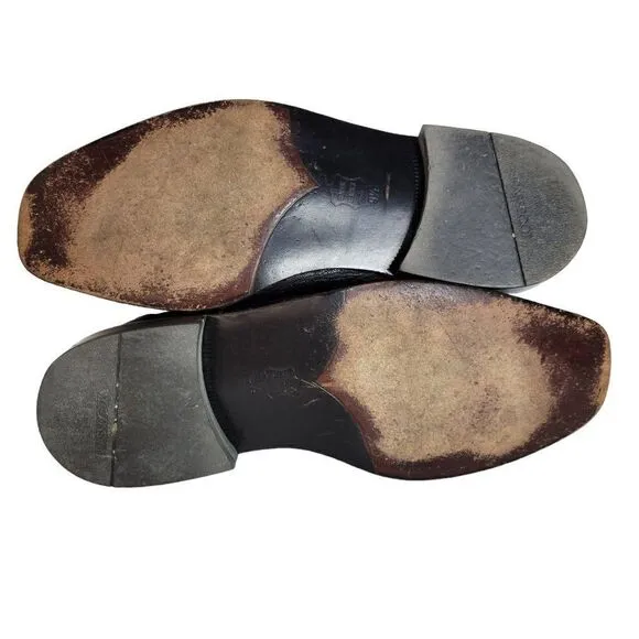 Brass Boot Men's Leather Dress Shoes ( Size 9.5M)