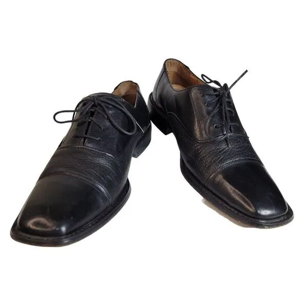 Brass Boot Men's Leather Dress Shoes ( Size 9.5M)