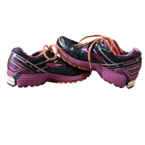 Brooks Adrenaline GTS 15 Women's Running Shoes Size 11 B Black/Purple/Orange