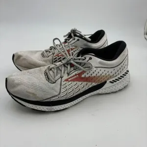 Brooks Adrenaline GTS 21 Mens Athletic Running Shoes Size 12 White 1103491D160