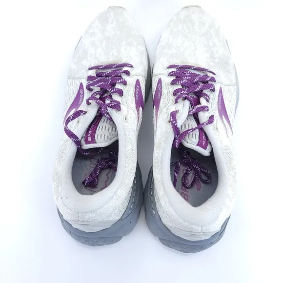Brooks Adrenaline GTS 21 Womens Size 10B Purple Running Shoes 1203291B134