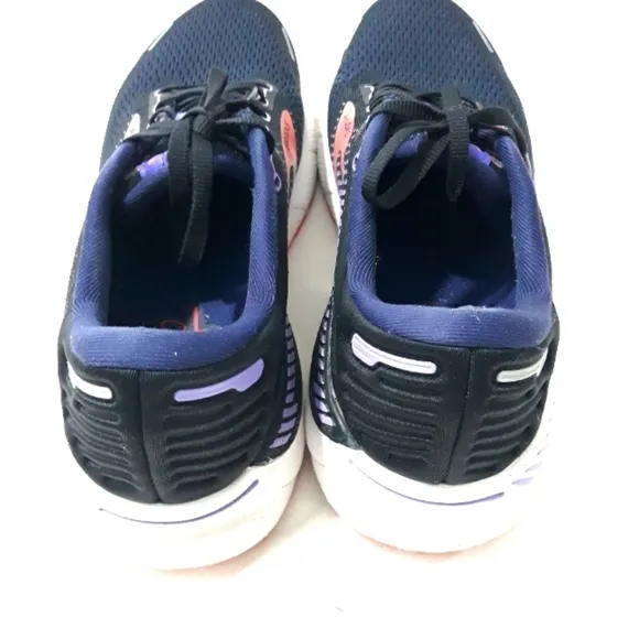 Brooks Adrenaline GTS 22 Women Rannind Athletic Black Purple Coral Sneaker 10.5
