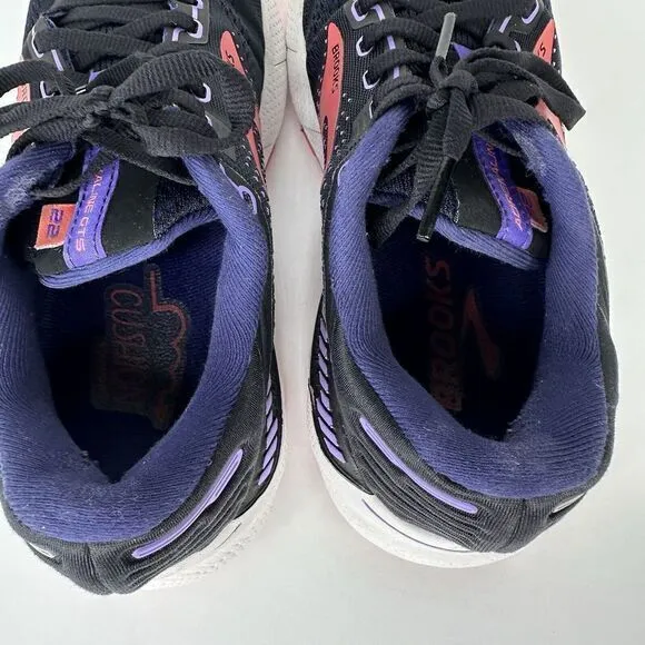 Brooks Adrenaline GTS 22 Women's US ‎ Size 7 B Running Shoes Navy Blue Sneakers