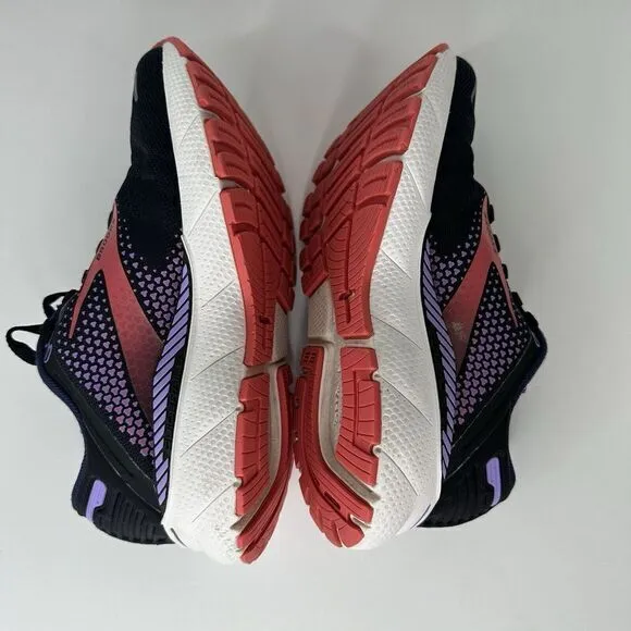 Brooks Adrenaline GTS 22 Women's US ‎ Size 7 B Running Shoes Navy Blue Sneakers