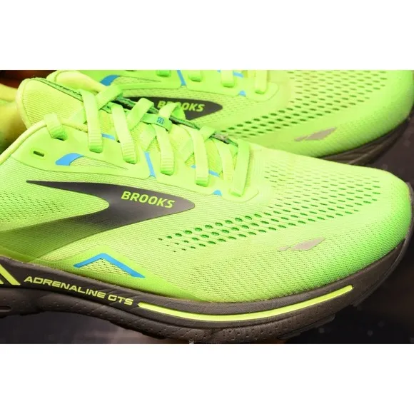 Brooks Adrenaline GTS 23 1103912E373 Men's 10.5 EE‎ Running Shoes Green Sneakers