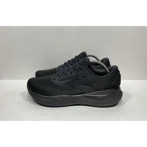 Brooks Adrenaline GTS 24 Triple Black Running Shoes 1204261B020 Womens Size 11.5