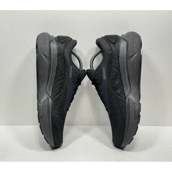 Brooks Adrenaline GTS 24 Triple Black Running Shoes 1204261B020 Womens Size 11.5