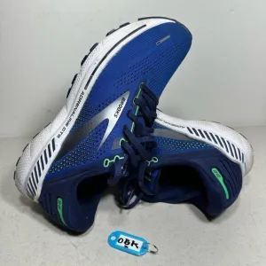 Brooks Adrenaline GTS 22 Mens Blue Running Shoes size 8