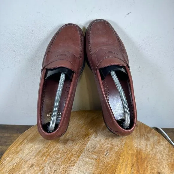 Brooks Brothers Brown Penny Loafers Dress Shoes Men’s Size‎ 9 D