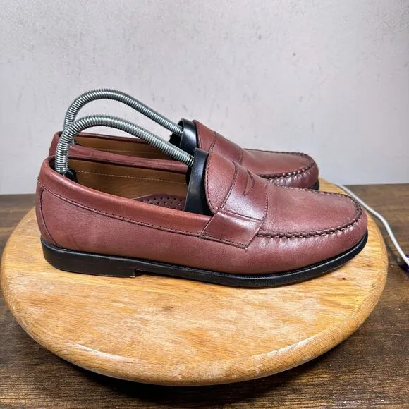 Brooks Brothers Brown Penny Loafers Dress Shoes Men’s Size‎ 9 D