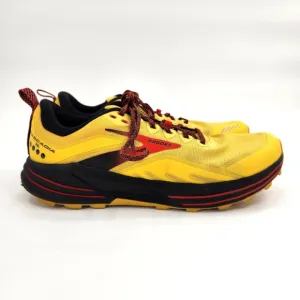 Brooks Cascadia 16 Shoes Men's Size 12 Trail Running Yellow