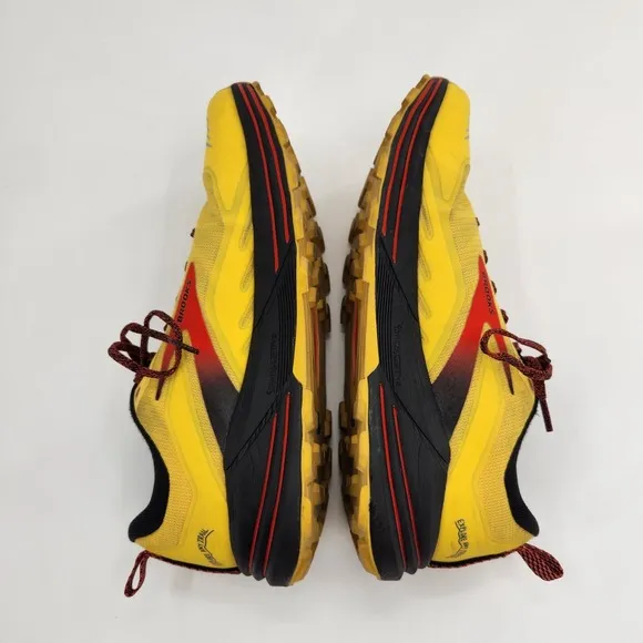 Brooks Cascadia 16 Shoes Men's Size 12 Trail Running Yellow