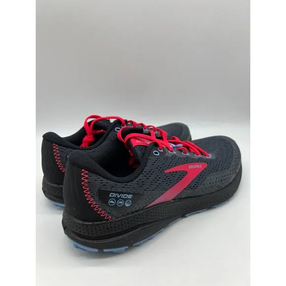 Brooks Divide 3 Women’s Pink Black Hiking Running Shoes 1203681B057 Size 10.5B🛒