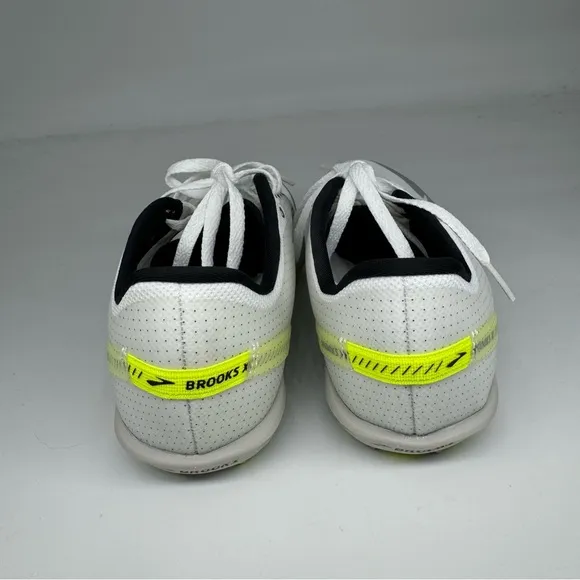Brooks Draft XC Low White Spike Less‎ Running Shoes Unisex Size 6.5