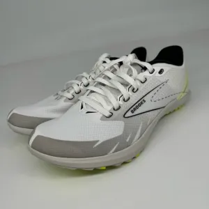 Brooks Draft XC Low White Spike Less‎ Running Shoes Unisex Size 6.5