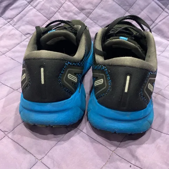 Brooks Ghost 14 Men’s 10.5 Medium D Width Blue Black Preowned Shoes