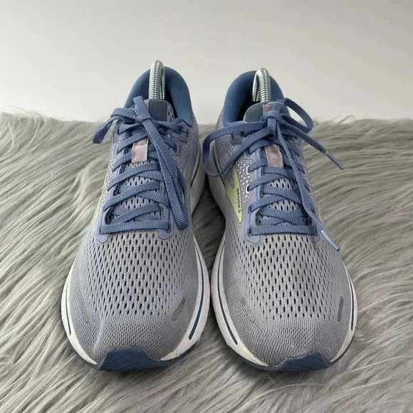Brooks Ghost 14 Womens Size 10.5 Shoes Blue Gray Running Athletic Sneakers