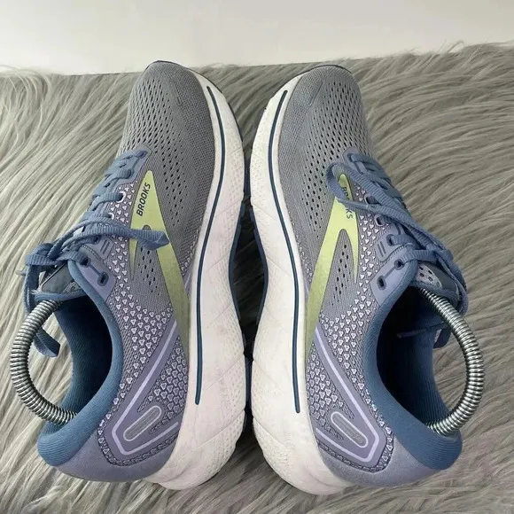 Brooks Ghost 14 Womens Size 10.5 Shoes Blue Gray Running Athletic Sneakers