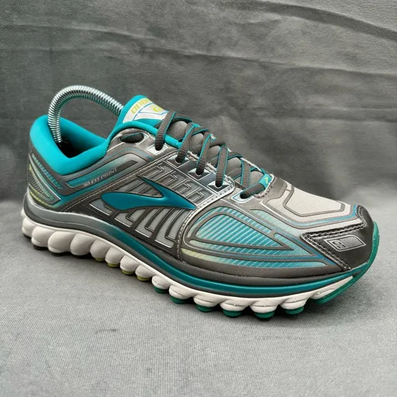 Brooks Glycerin 13 Super DNA Women's Running Shoes Teal Grey Size 9.5‎ B