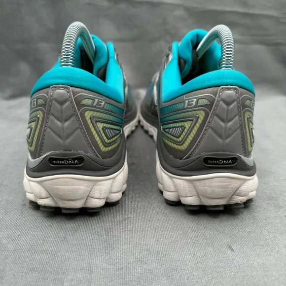 Brooks Glycerin 13 Super DNA Women's Running Shoes Teal Grey Size 9.5‎ B