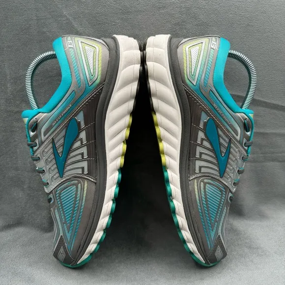 Brooks Glycerin 13 Super DNA Women's Running Shoes Teal Grey Size 9.5‎ B