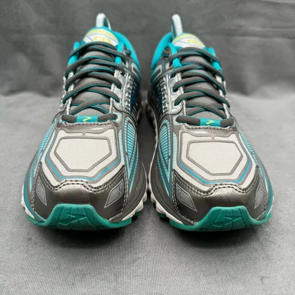 Brooks Glycerin 13 Super DNA Women's Running Shoes Teal Grey Size 9.5‎ B