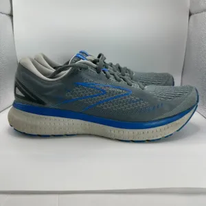 Brooks Glycerin 19 Shoes Mens Size 10.5 Gray Blue Running Racing
