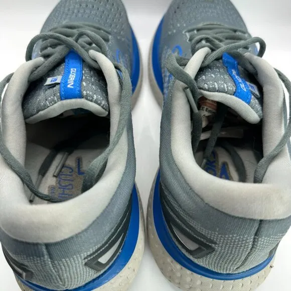 Brooks Glycerin 19 Shoes Mens Size 10.5 Gray Blue Running Racing