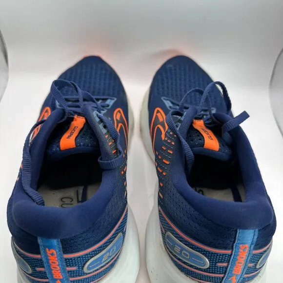 Brooks Glycerin 20 Shoes Mens Size 11.5 Blue Orange Cushionng Running
