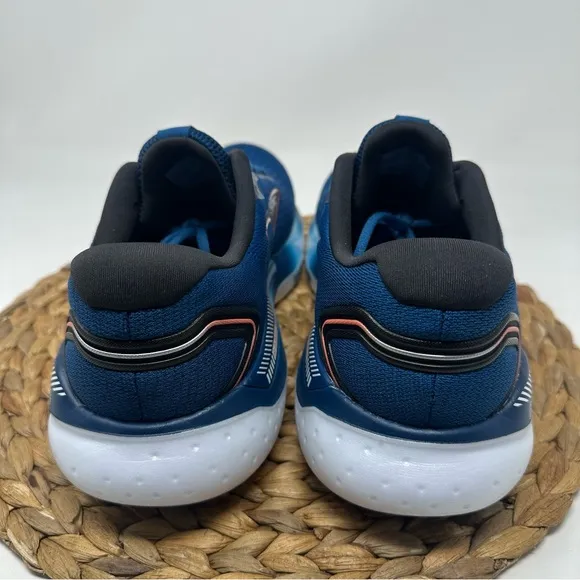 BROOKS Glycerin GTS 21 Running Shoes Blue Opal Black Nasturtium Size 11 Men's